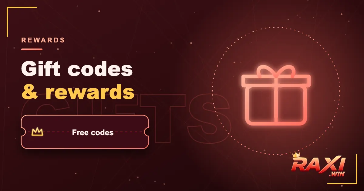 Gift codes & rewards