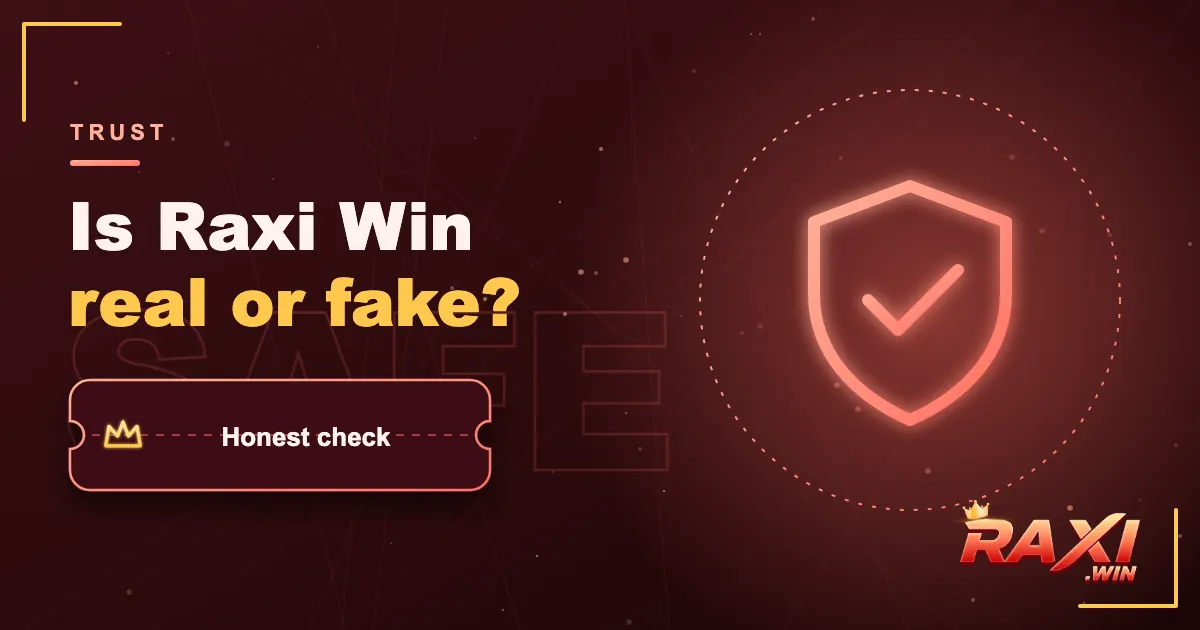 Is Raxi Win real?