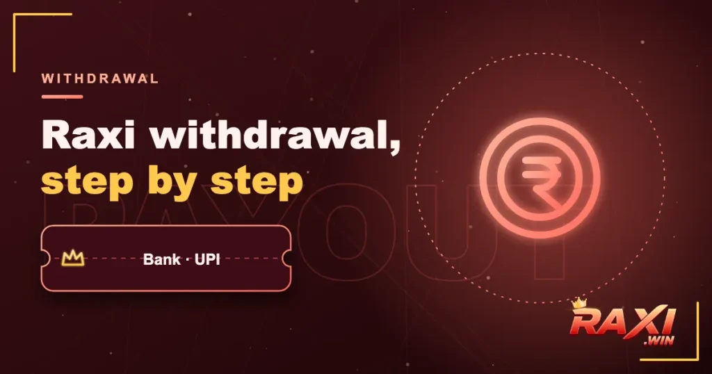 Raxi Win withdraw